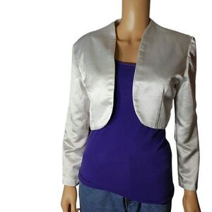 White dress cardigan jacket 6